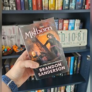 The Mistborn Trilogy by Brandon Sanderson